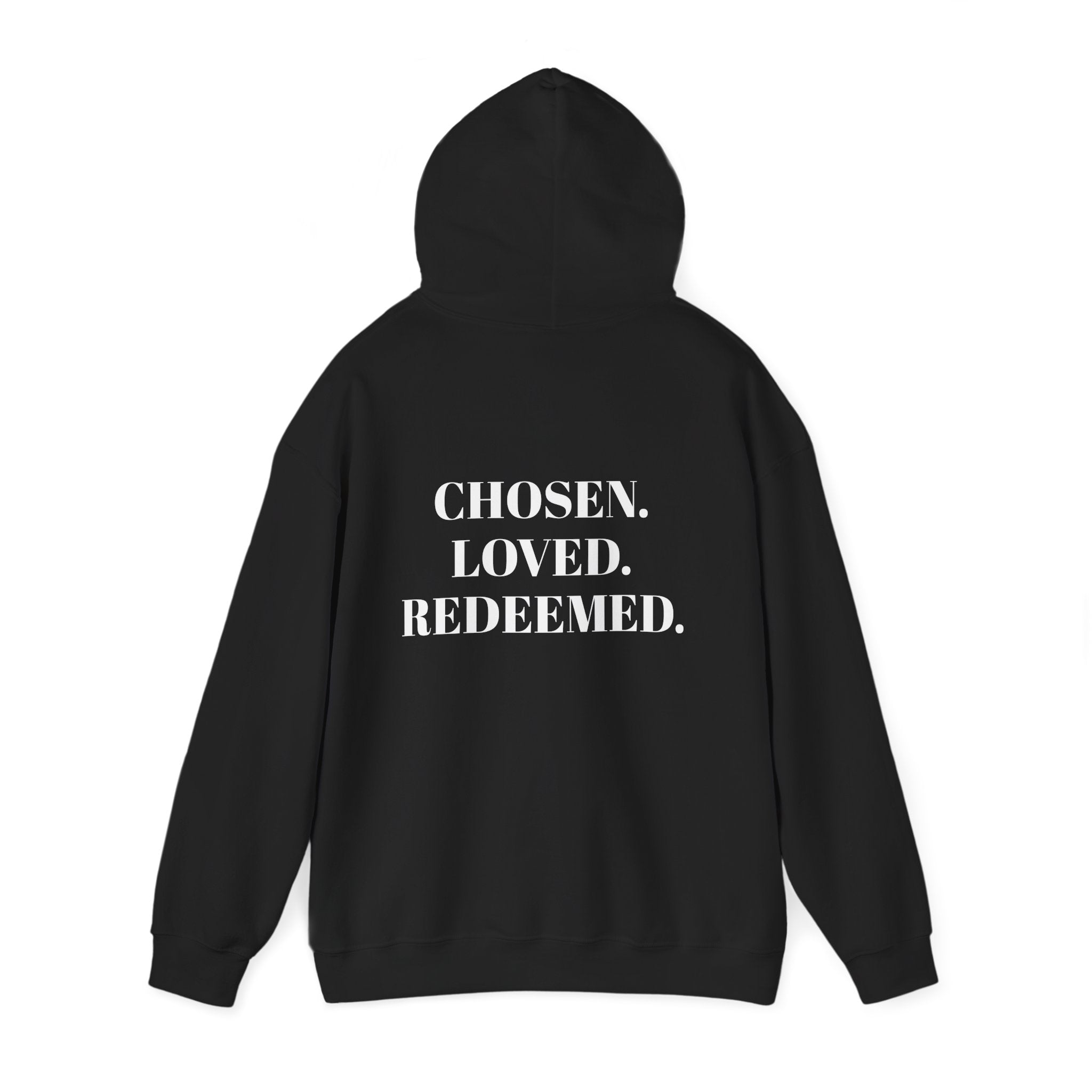 Redeemed Hoodie — "Redeemed: State of Mind" Christian Faith Pullover