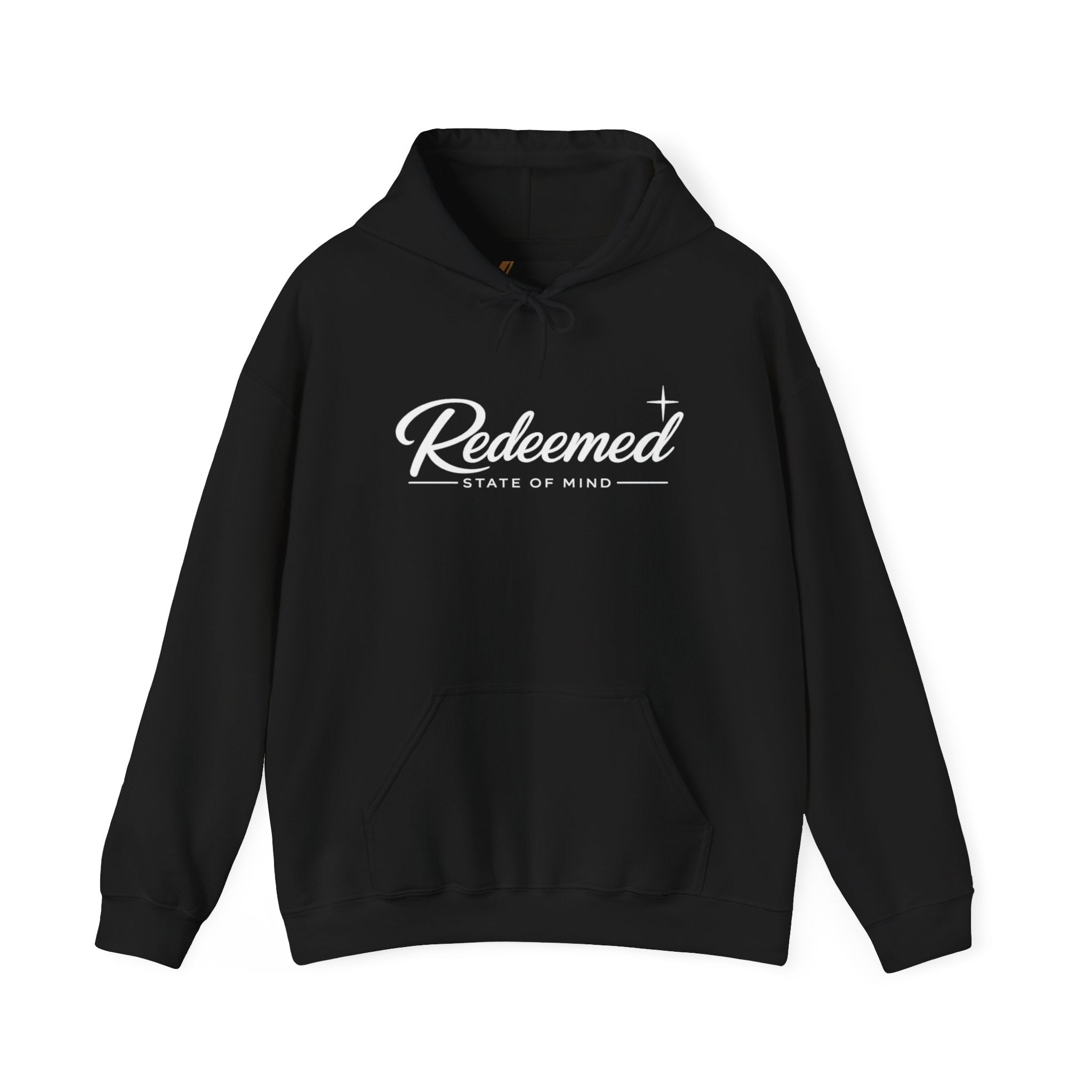 Redeemed Hoodie — "Redeemed: State of Mind" Christian Faith Pullover