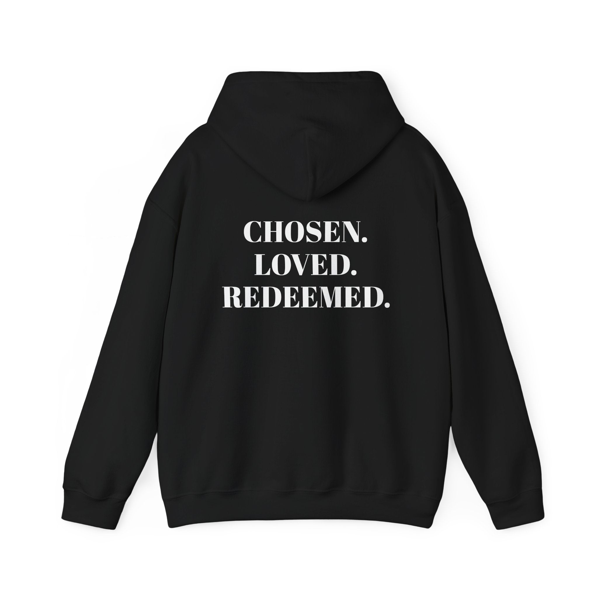 Redeemed Hoodie — "Redeemed: State of Mind" Christian Faith Pullover