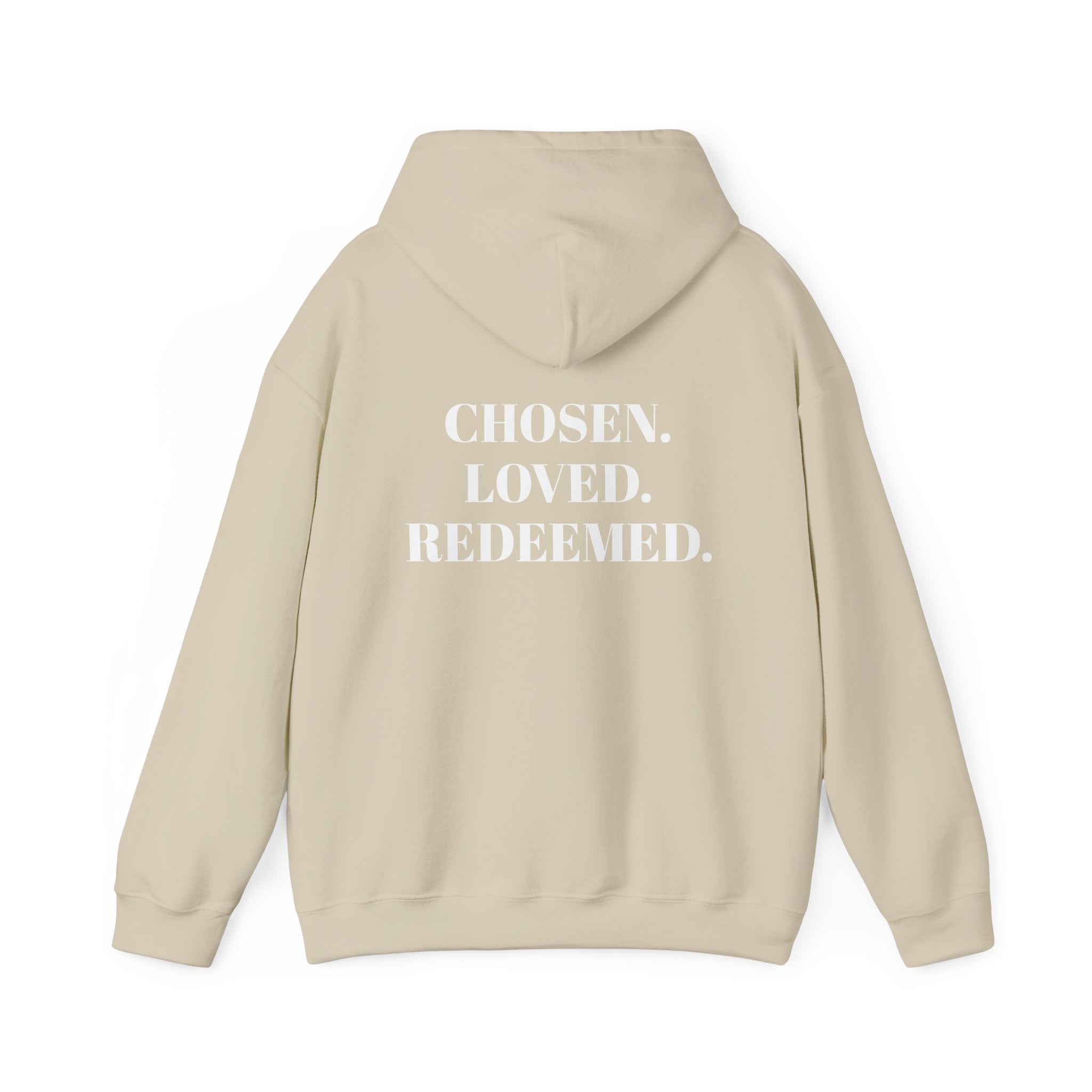 Redeemed Hoodie — "Redeemed: State of Mind" Christian Faith Pullover