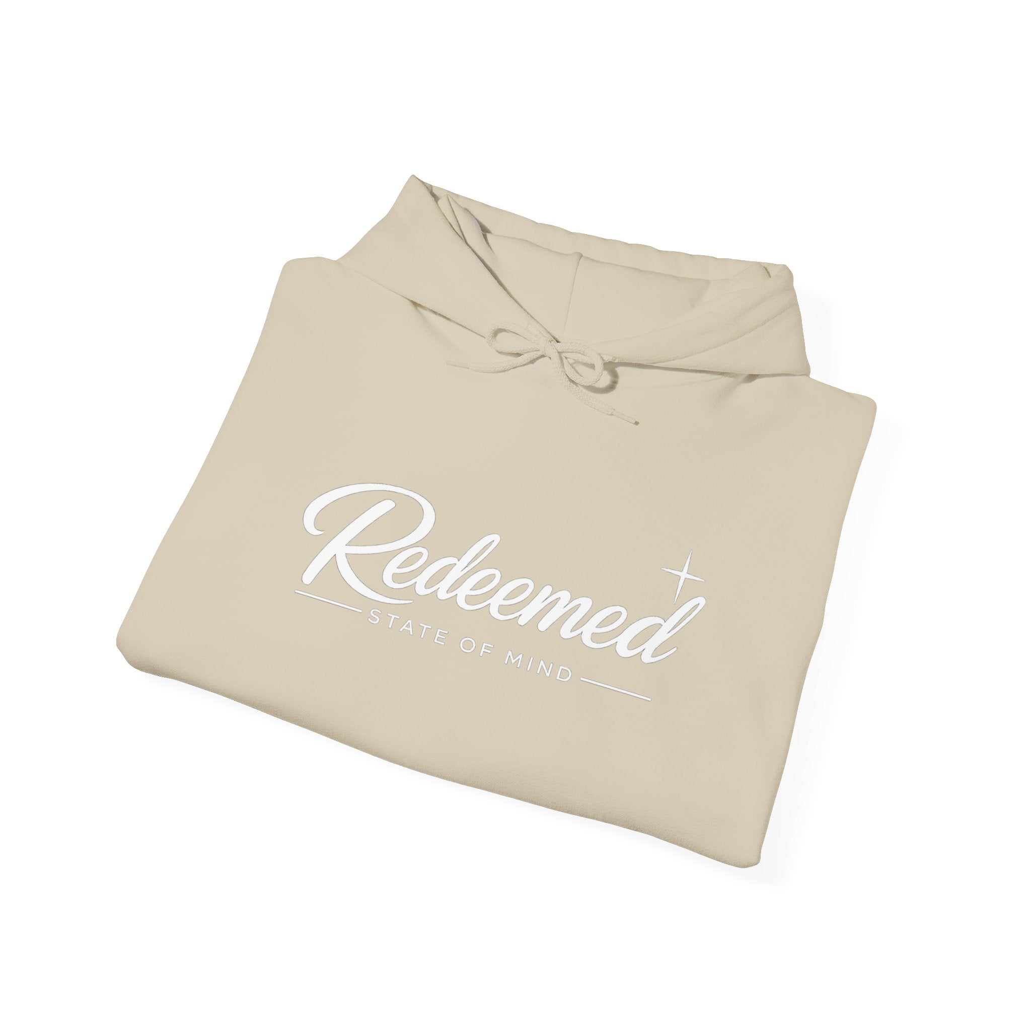 Redeemed Hoodie — "Redeemed: State of Mind" Christian Faith Pullover
