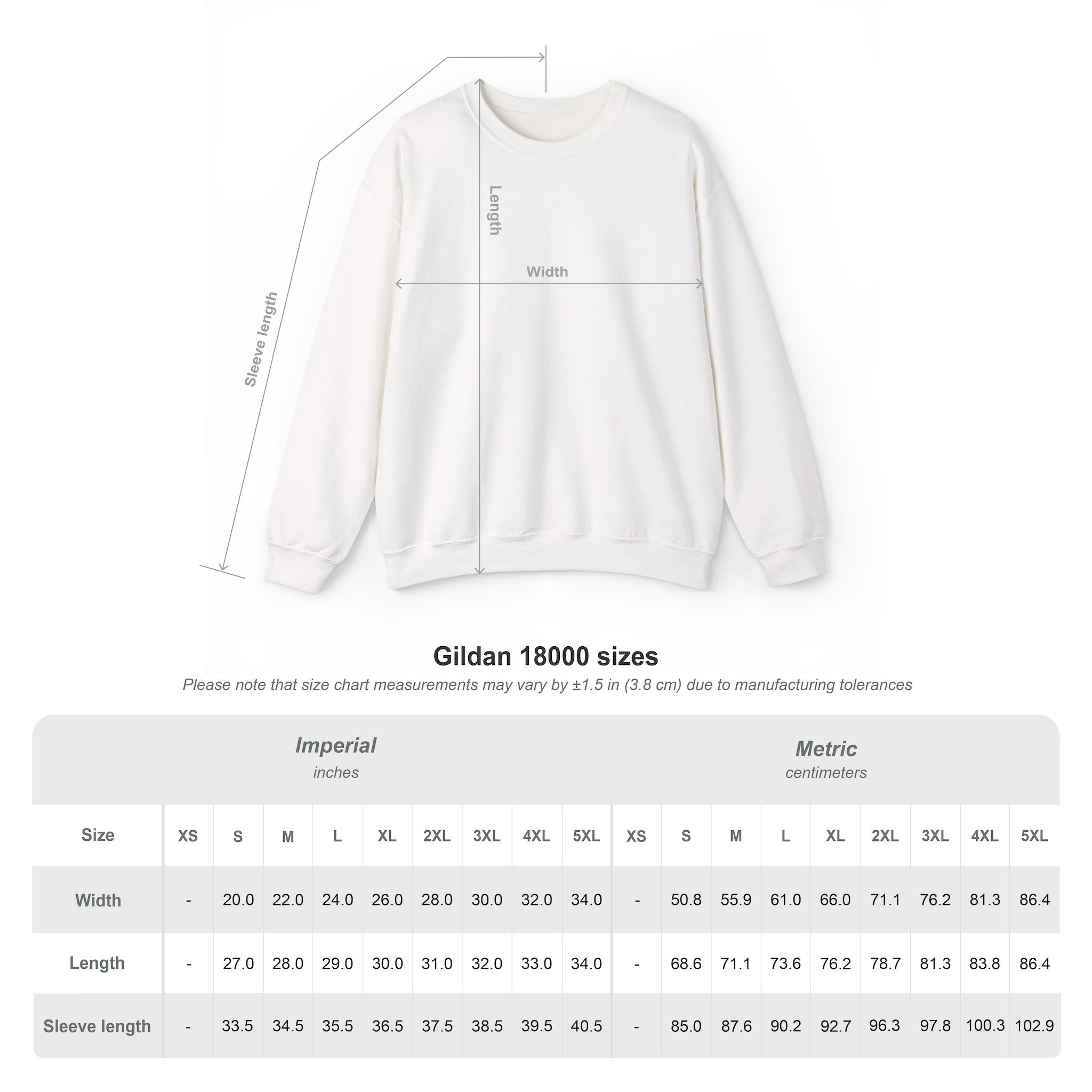 Faith Over Fear™ Essential Crewneck