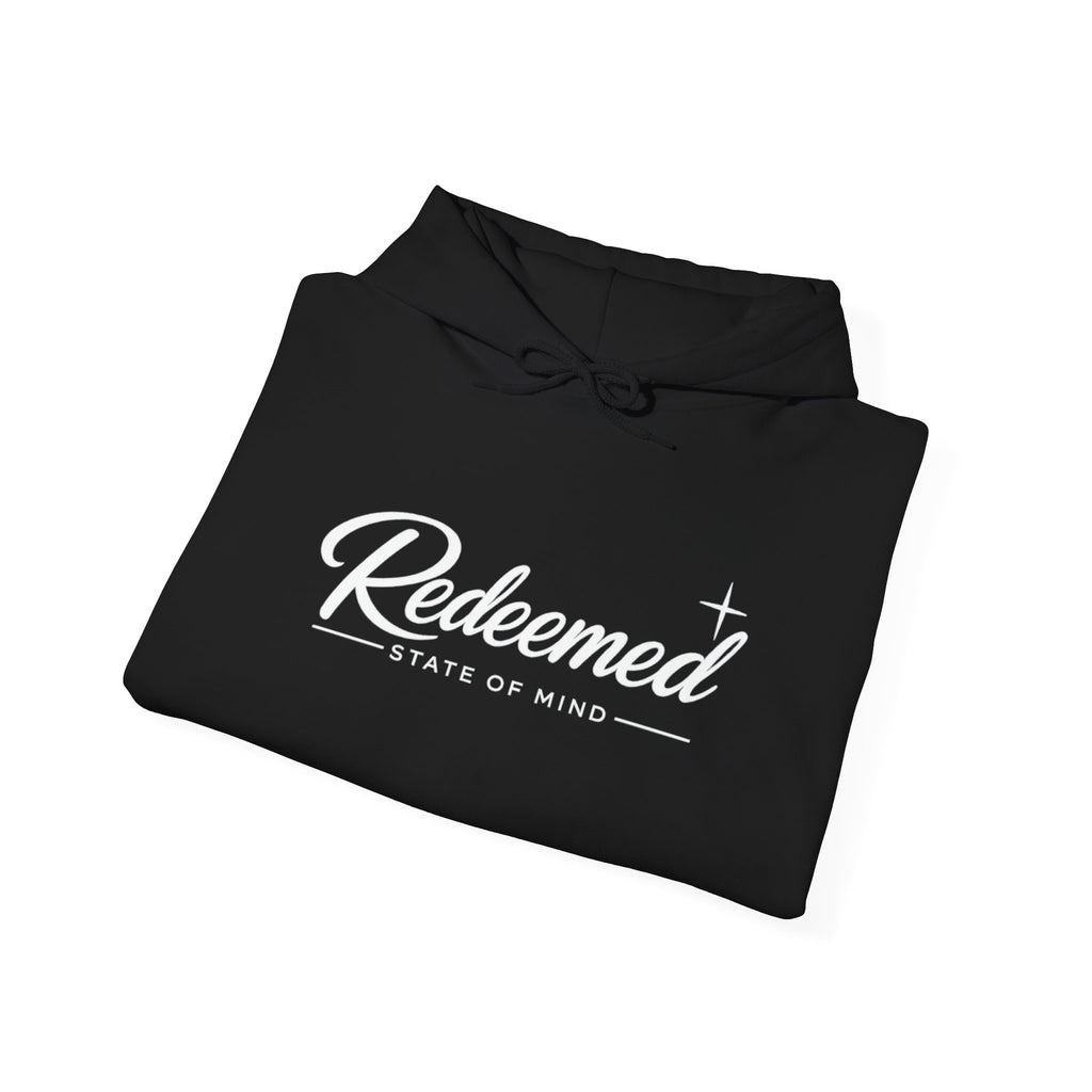 Redeemed Hoodie — "Redeemed: State of Mind" Christian Faith Pullover