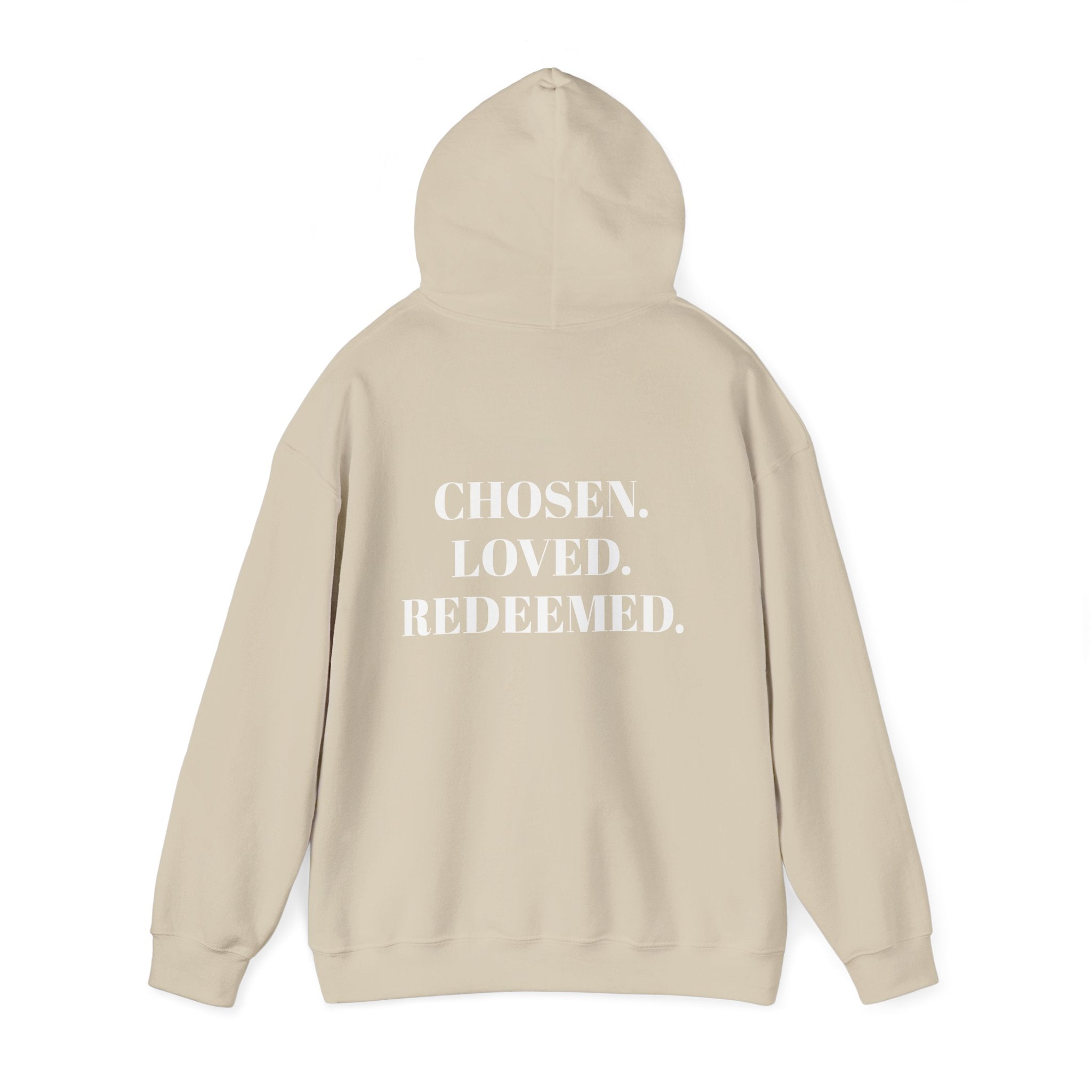 Redeemed Hoodie — "Redeemed: State of Mind" Christian Faith Pullover