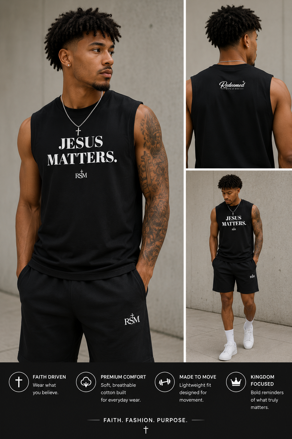 Jesus Matters Essential Tank