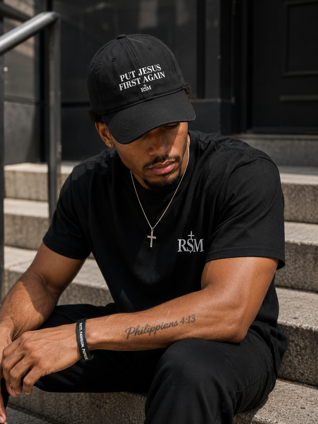 Put Jesus First Again Signature Cap