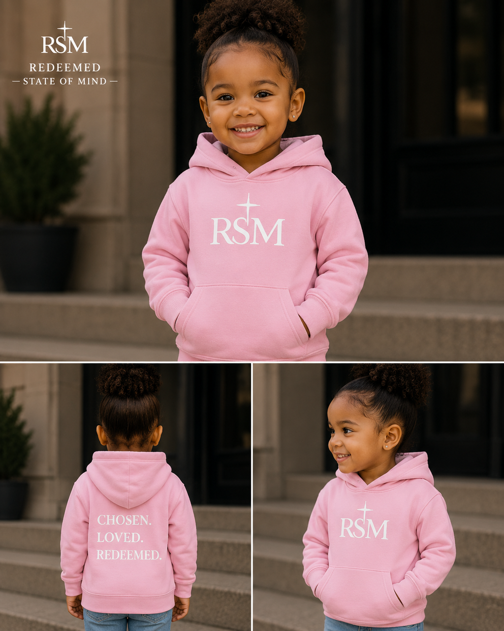 Little Redeemed Toddler Hoodie ⭐