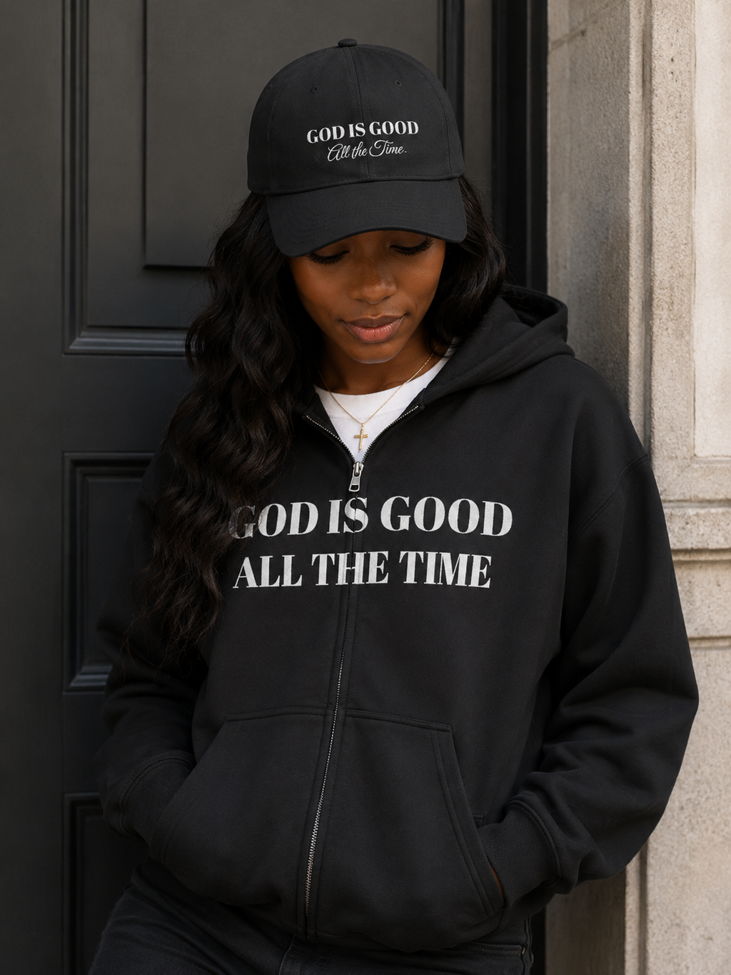 God is Good Dad Hat
